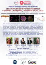 11th IGH WORKSHOP ON EPIGENETICS!