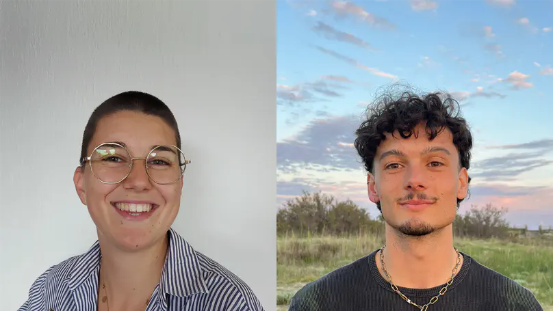 Welcome to Lucie and Pierre, our new PhD students!